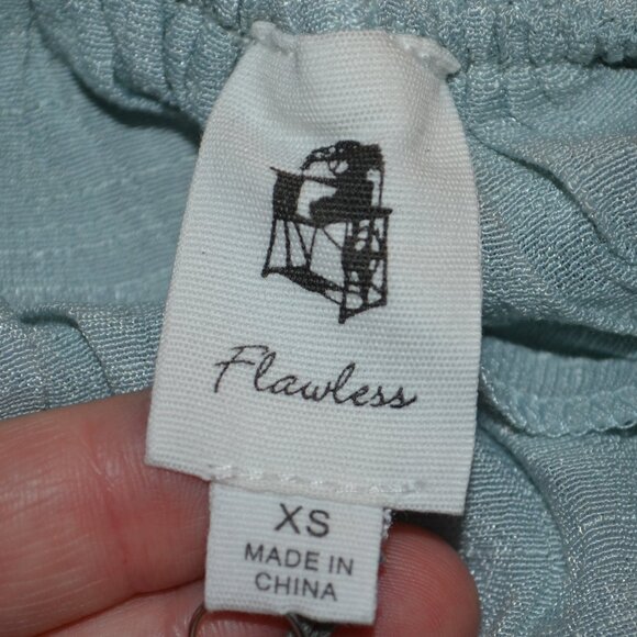 NWT Flawless Ruffle Tie Back Boho Beachy Wedding Guess Maxi Dress - Picture 2 of 11